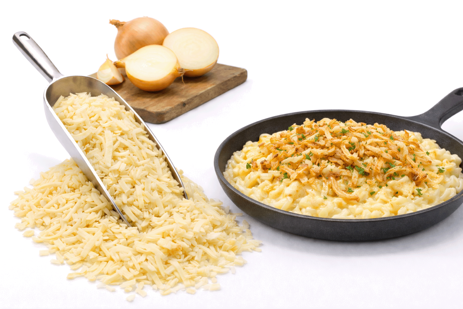 Zwiebeln küchenfertig