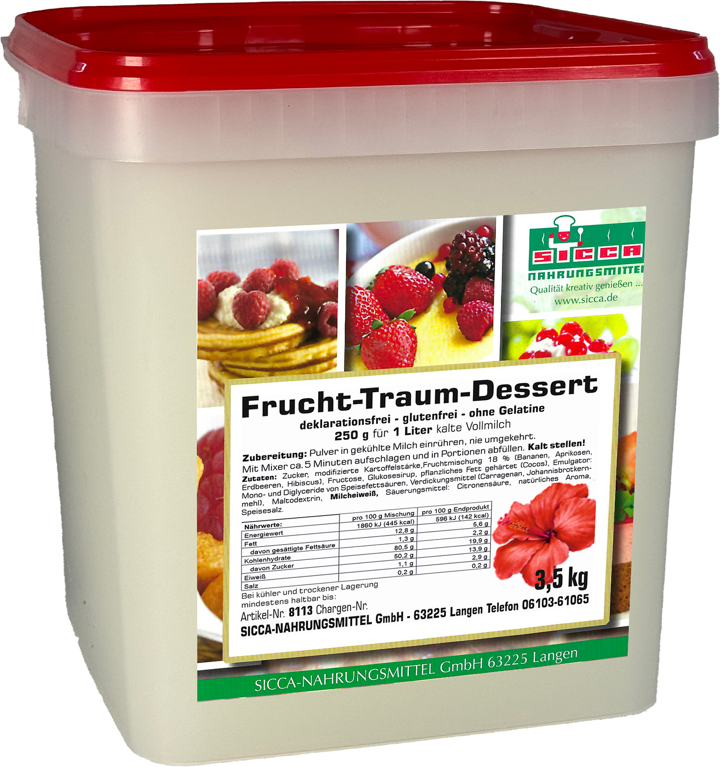 Creme-Dessert "Frucht-Traum"