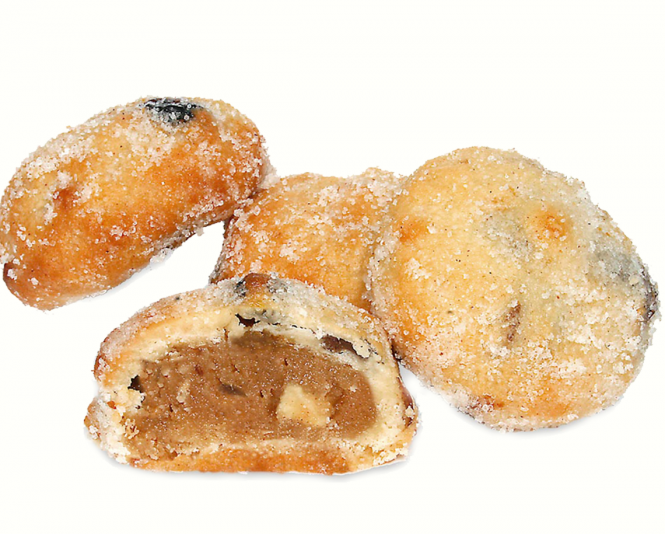 Feinstes Stollen-Gebäck mit Bratapfelfüllung