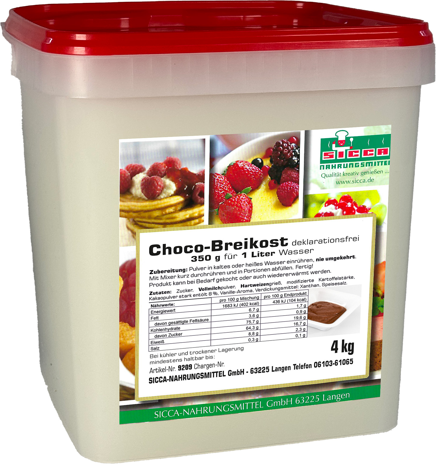 Breikost Chocolade