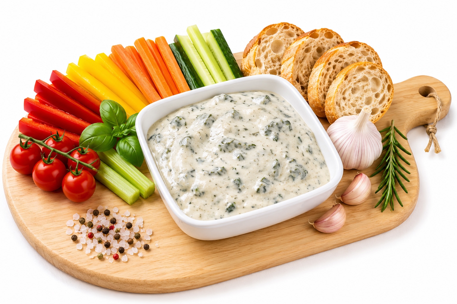 hausgemachter Kräuter-Dip