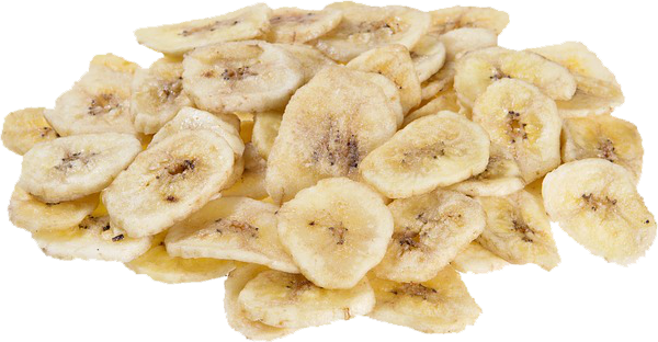 Bananenchips ganze Scheiben
