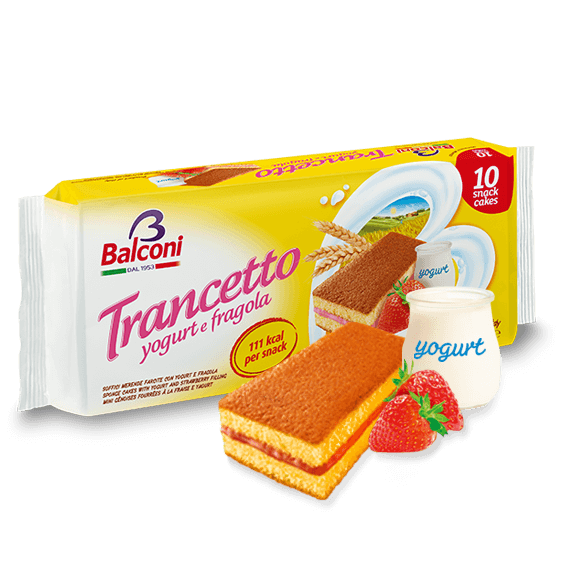 Ital. Kleinkuchen "Trancetto" Erdbeer