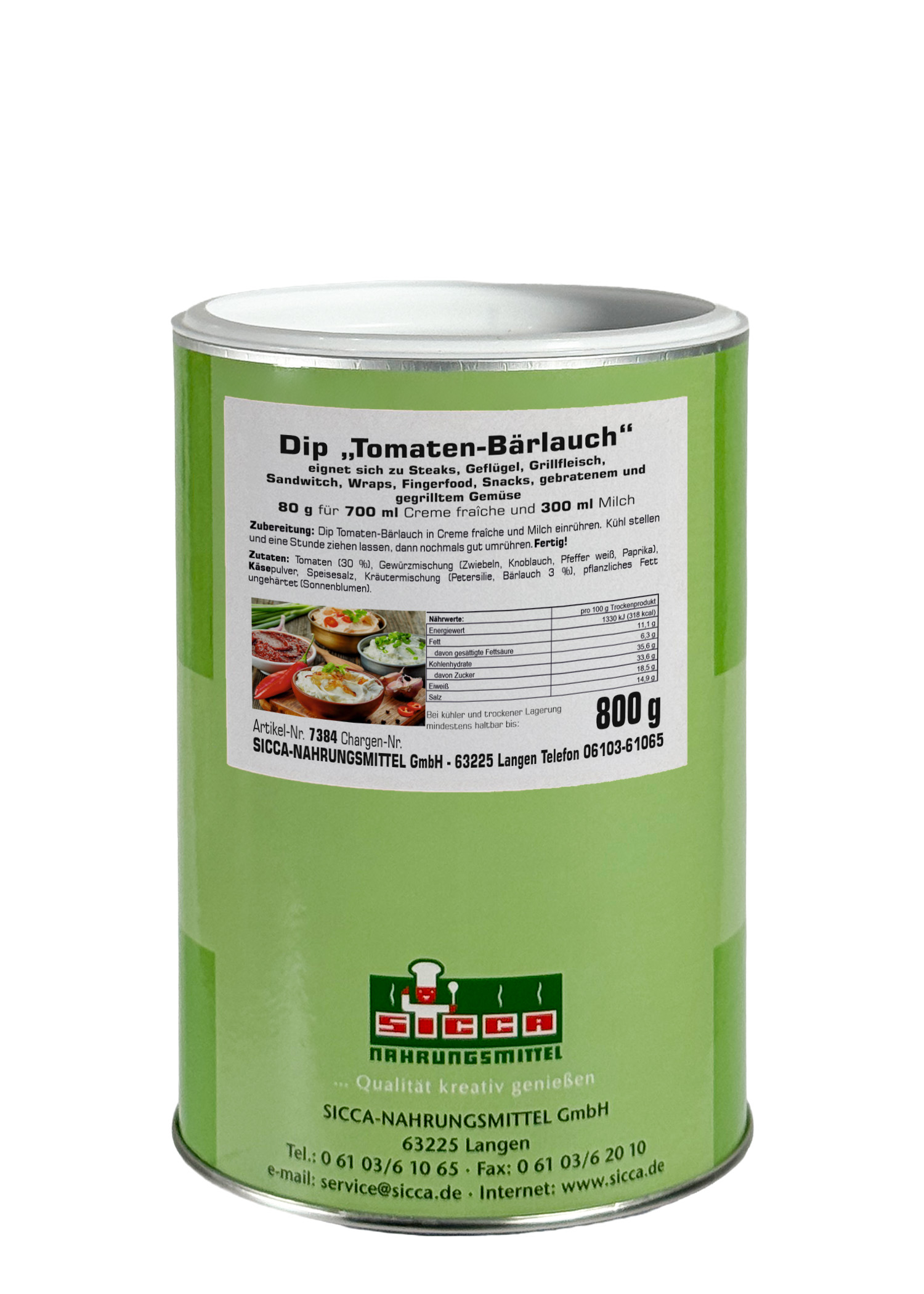 Dip "Tomate-Bärlauch"