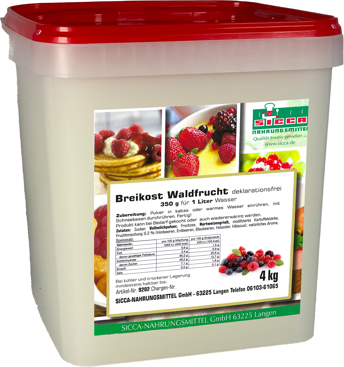 Breikost Waldfrucht