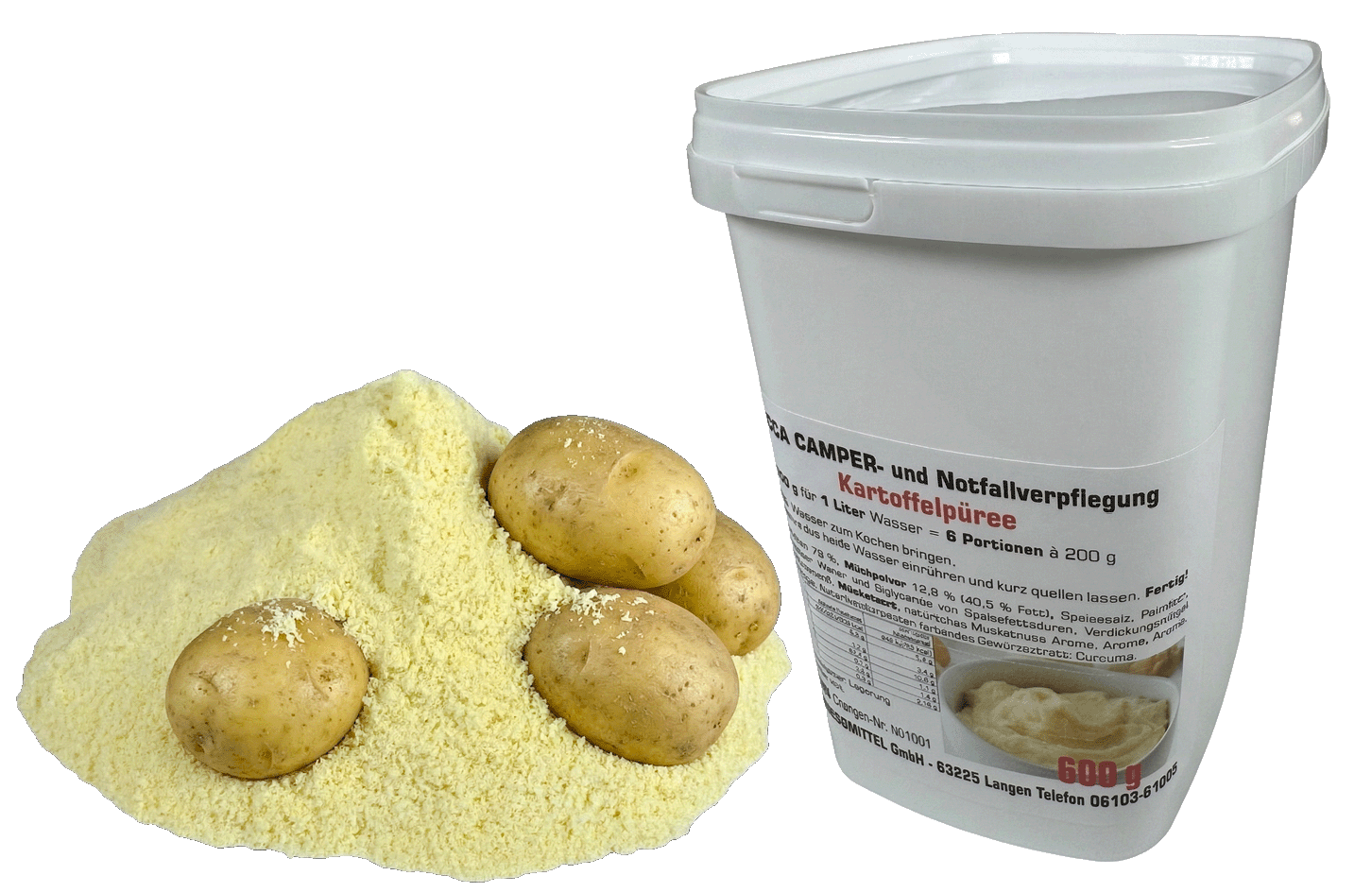 Kartoffelpüree mit Milch