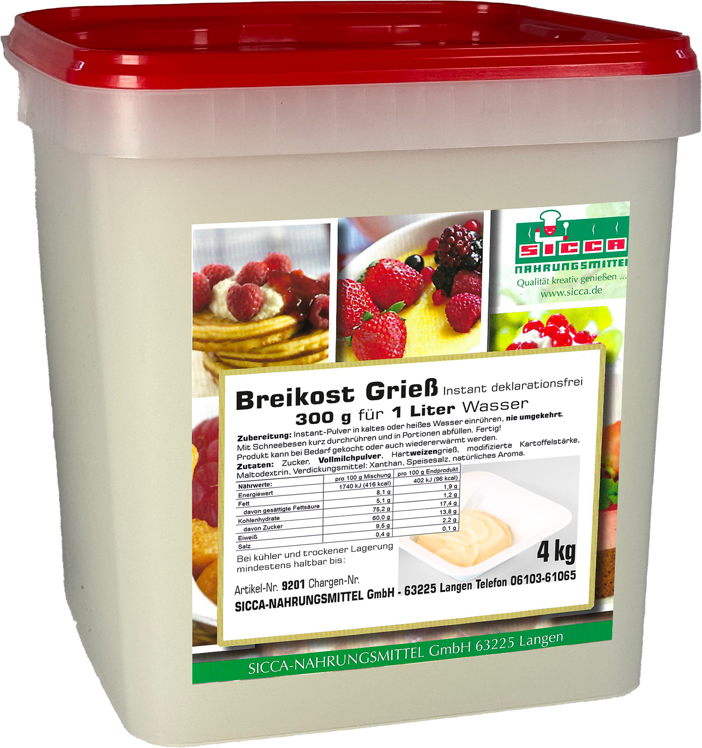 Breikost Grieß