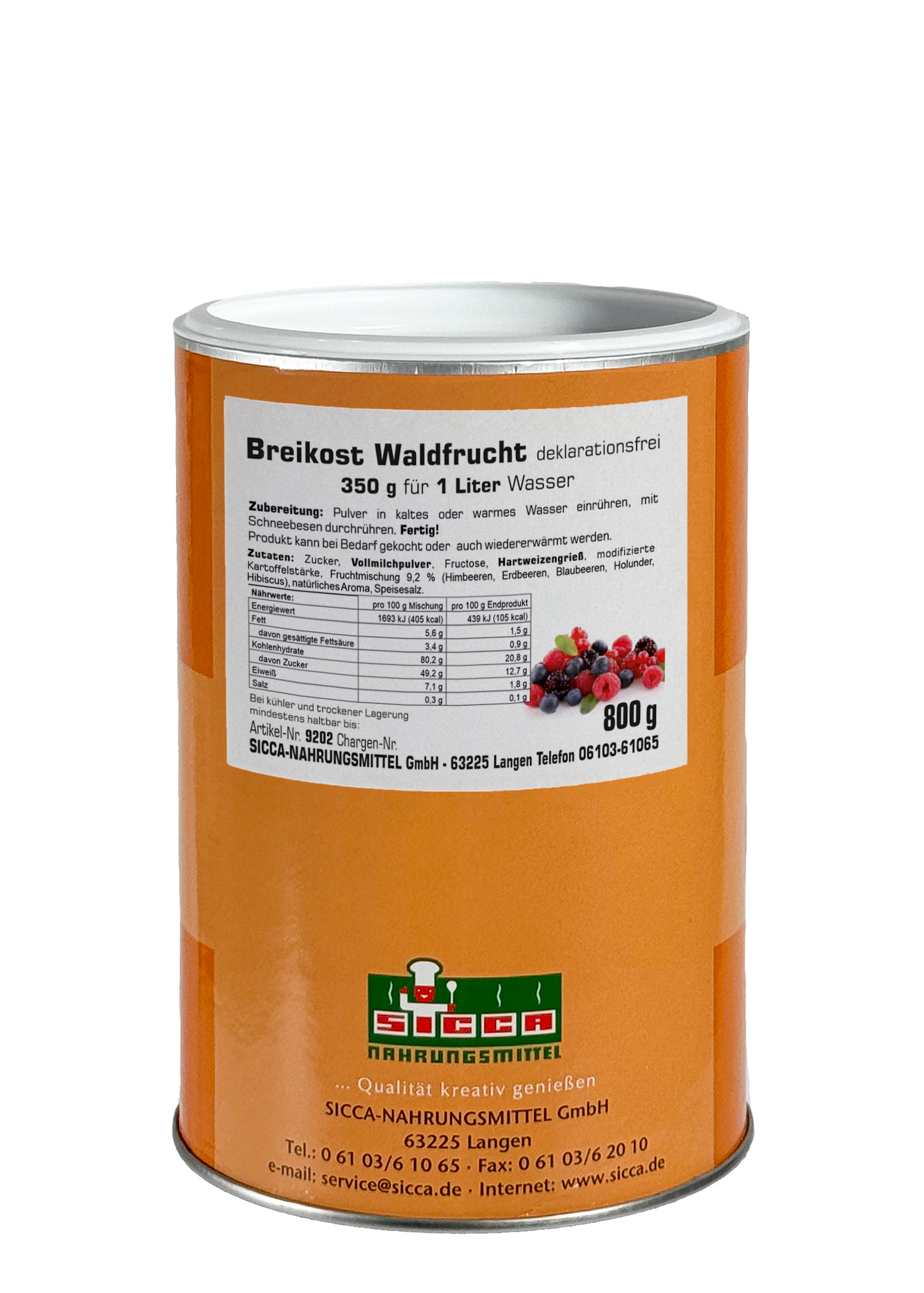 Breikost Waldfrucht