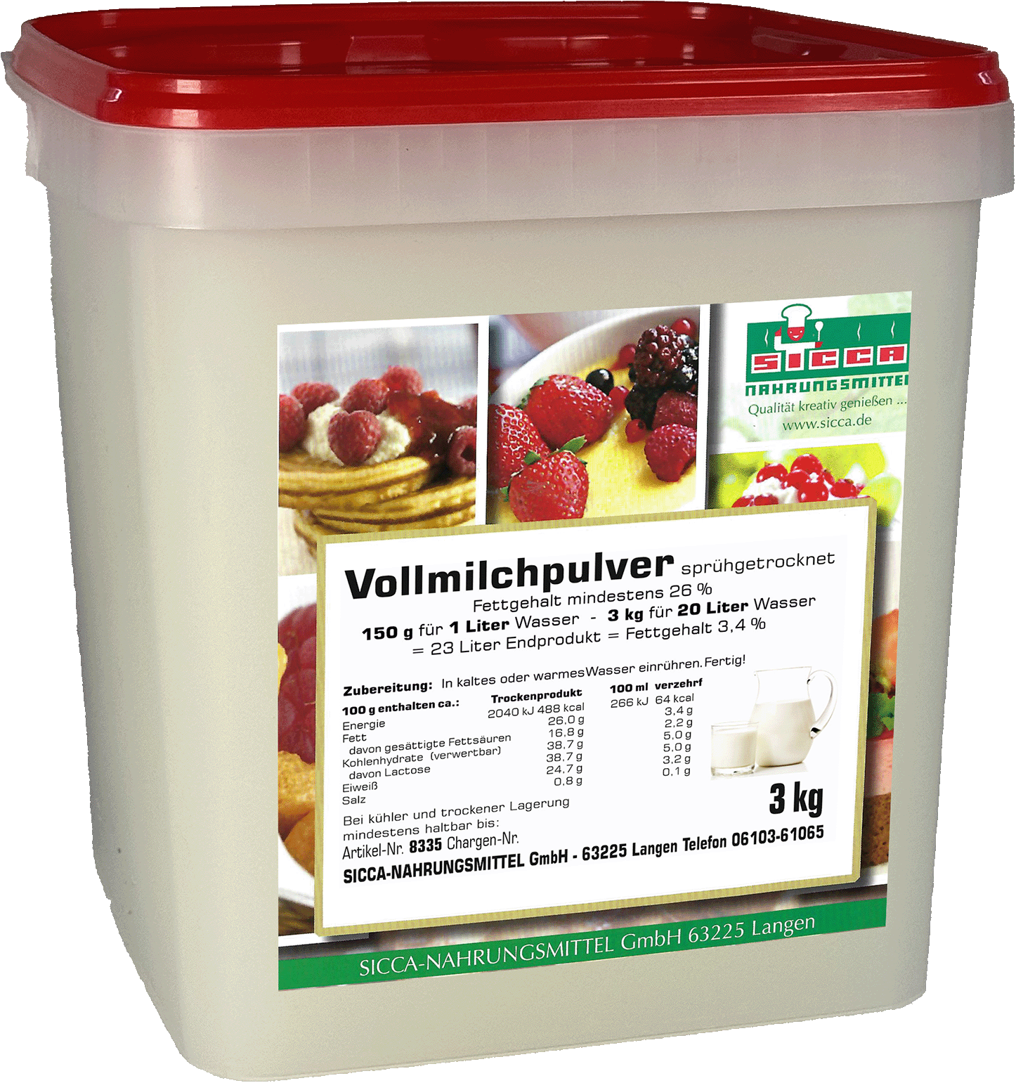 Vollmilchpulver