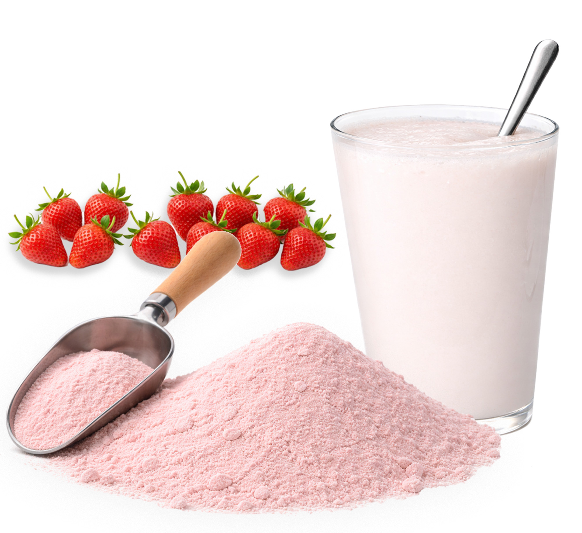 Erdbeer-Drink hochkalorisch - vitaminhaltig