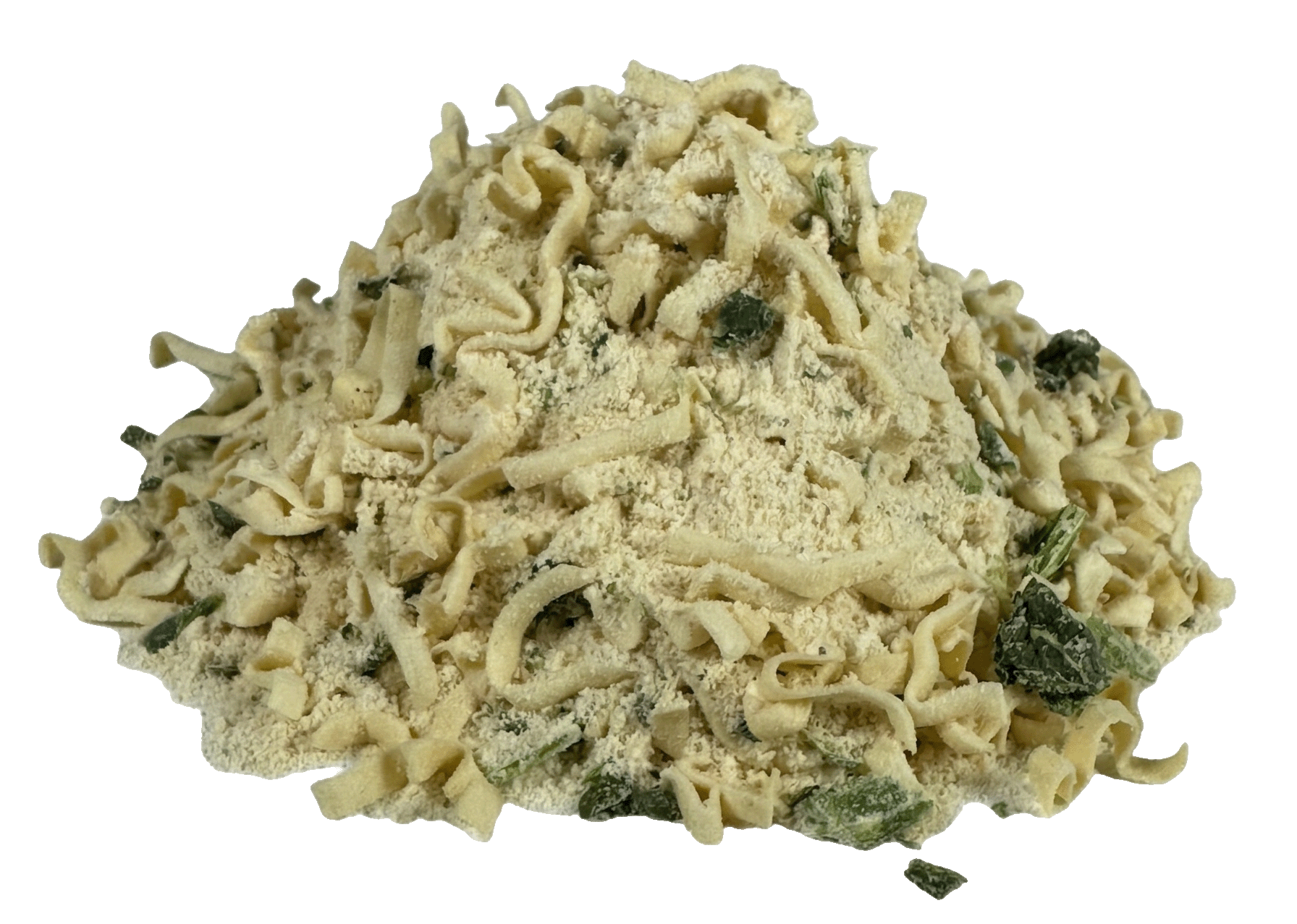 Fix Nudeltopf mit Käse und Spinat