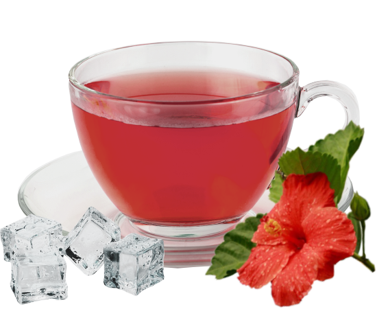 Eistee Hibiskus
