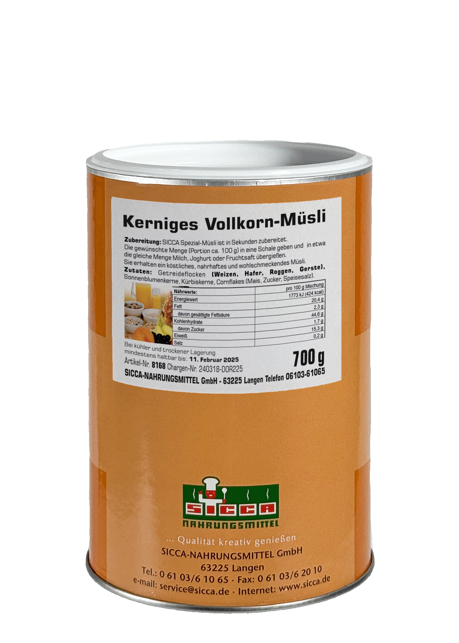 Kerniges Vollkorn-Müsli
