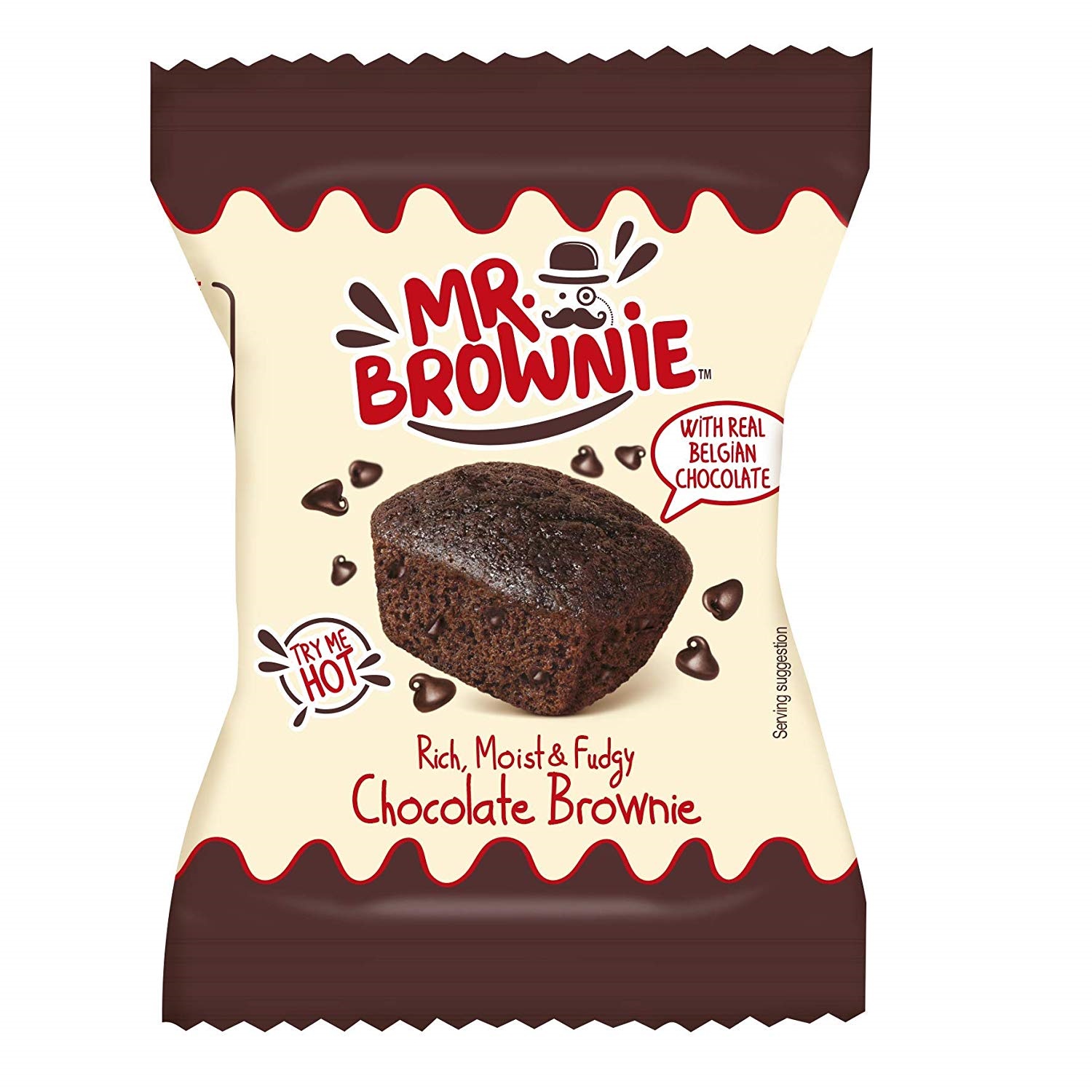 Minikuchen Brownies