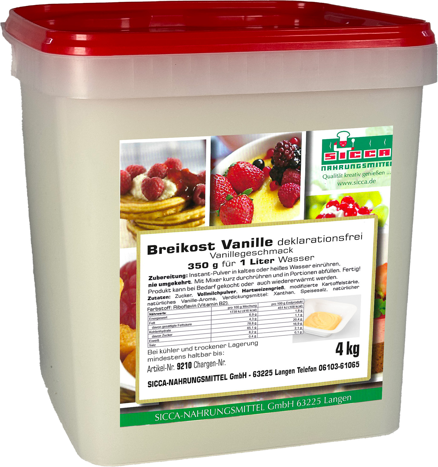 Breikost Vanille