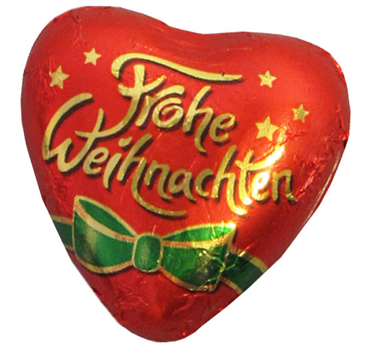 Herz  Frohe Weihnachten