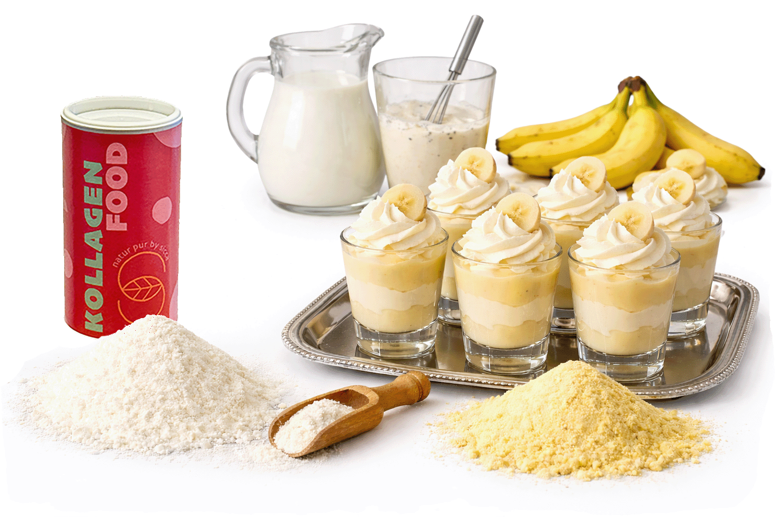 SICCA Kollagen-Dessert Banane