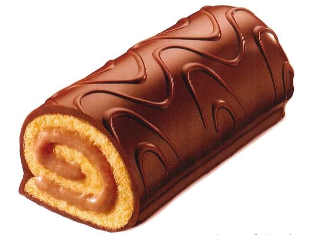 Orig. ital. Biskuitrollen Rollino nocciola hazelnut