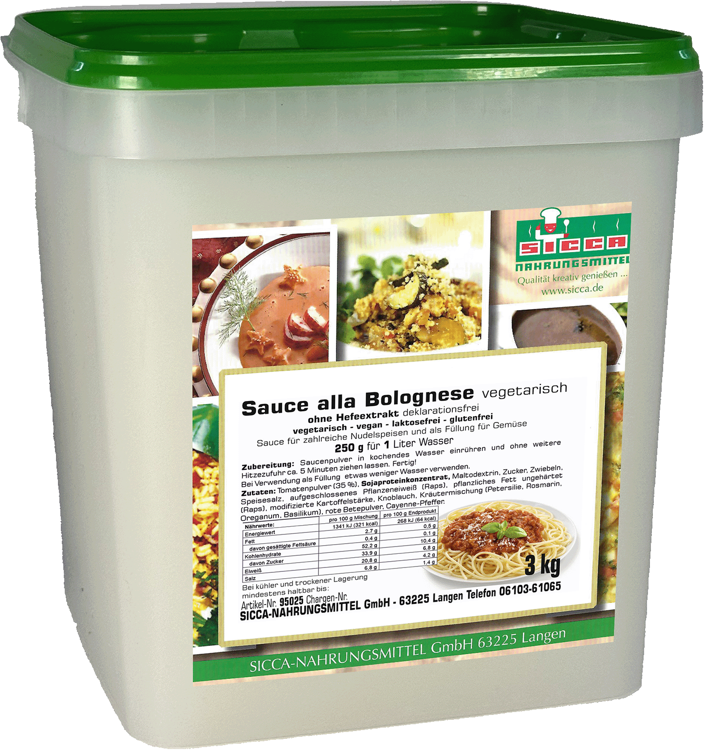 Sauce alla Bolognese vegetarisch