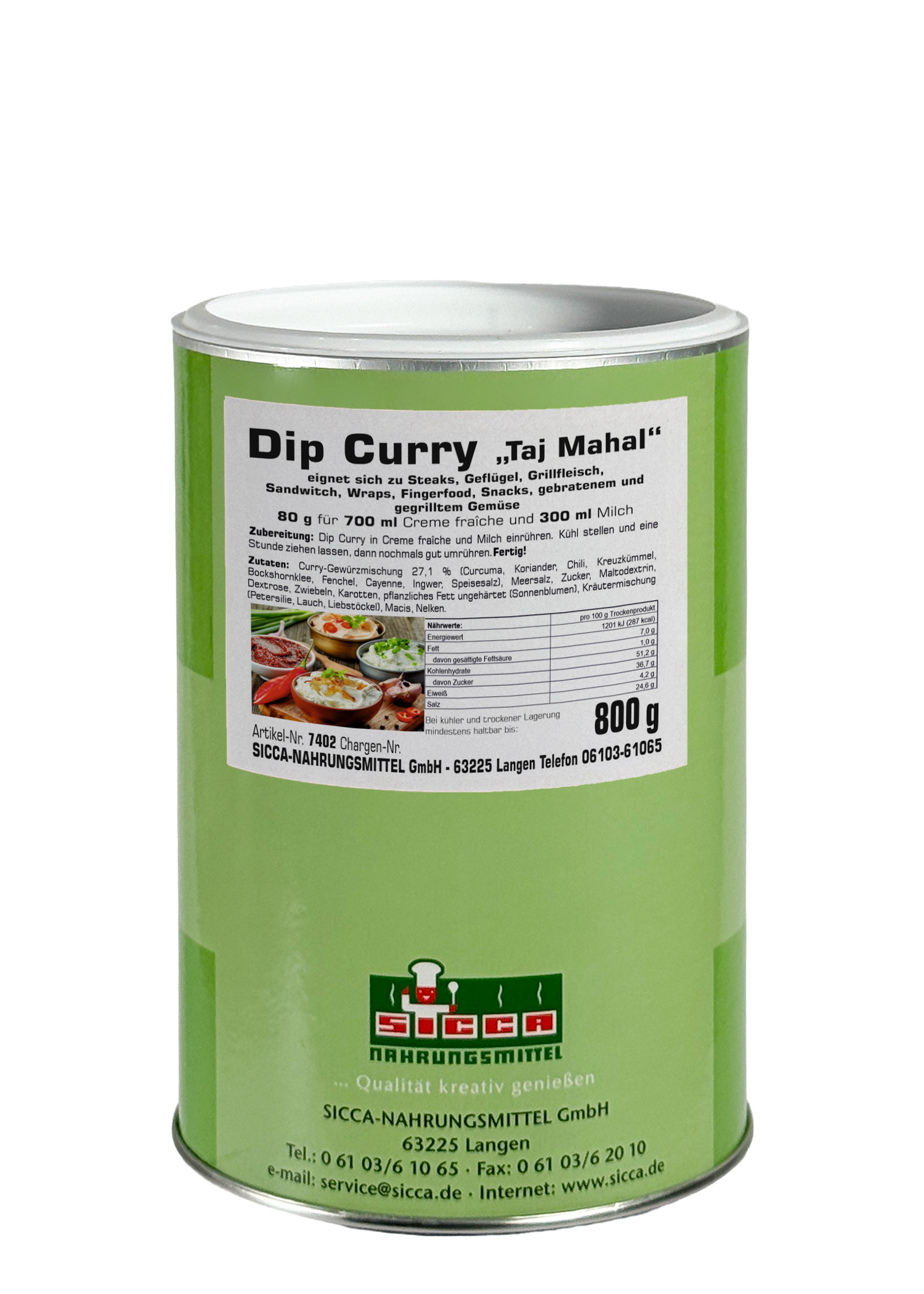 Dip "Curry Taj Mahal"