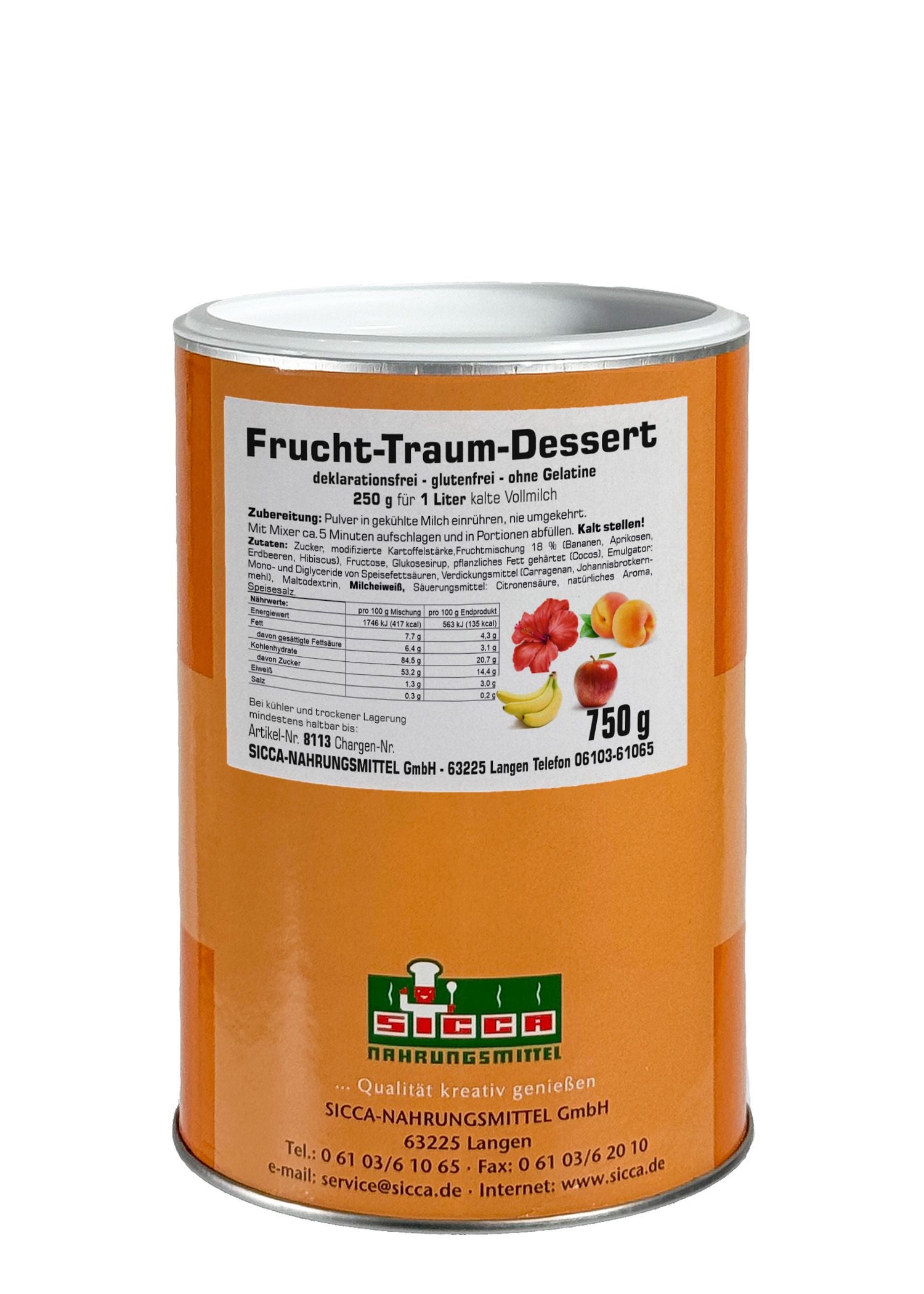 Creme-Dessert "Frucht-Traum"