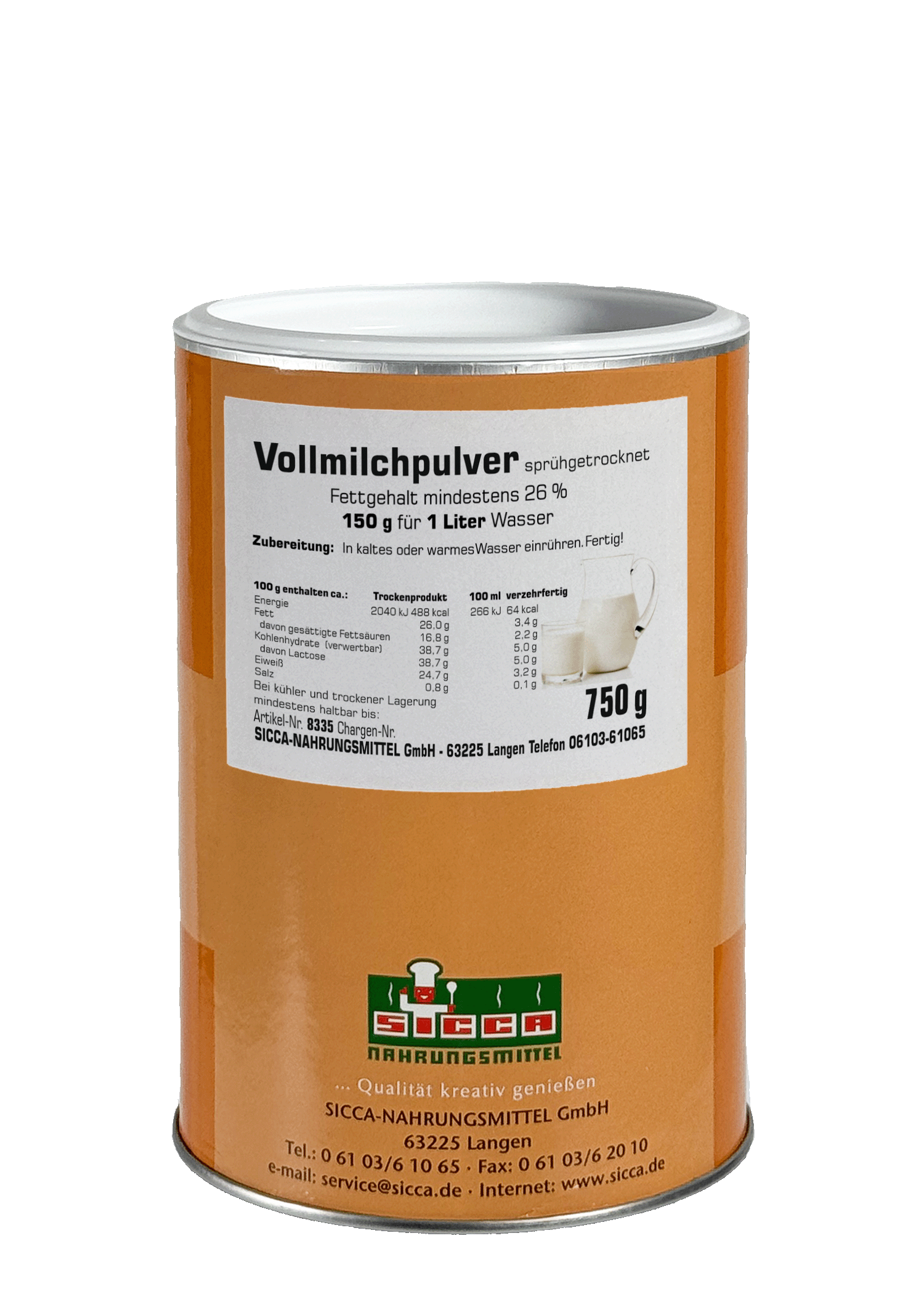 Sprüh-Vollmilchpulver