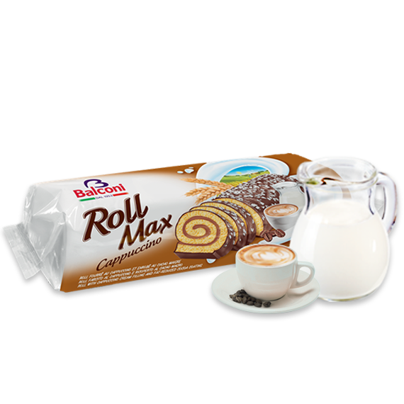 Biskuit-Rouladen Roll Max Cappuccino