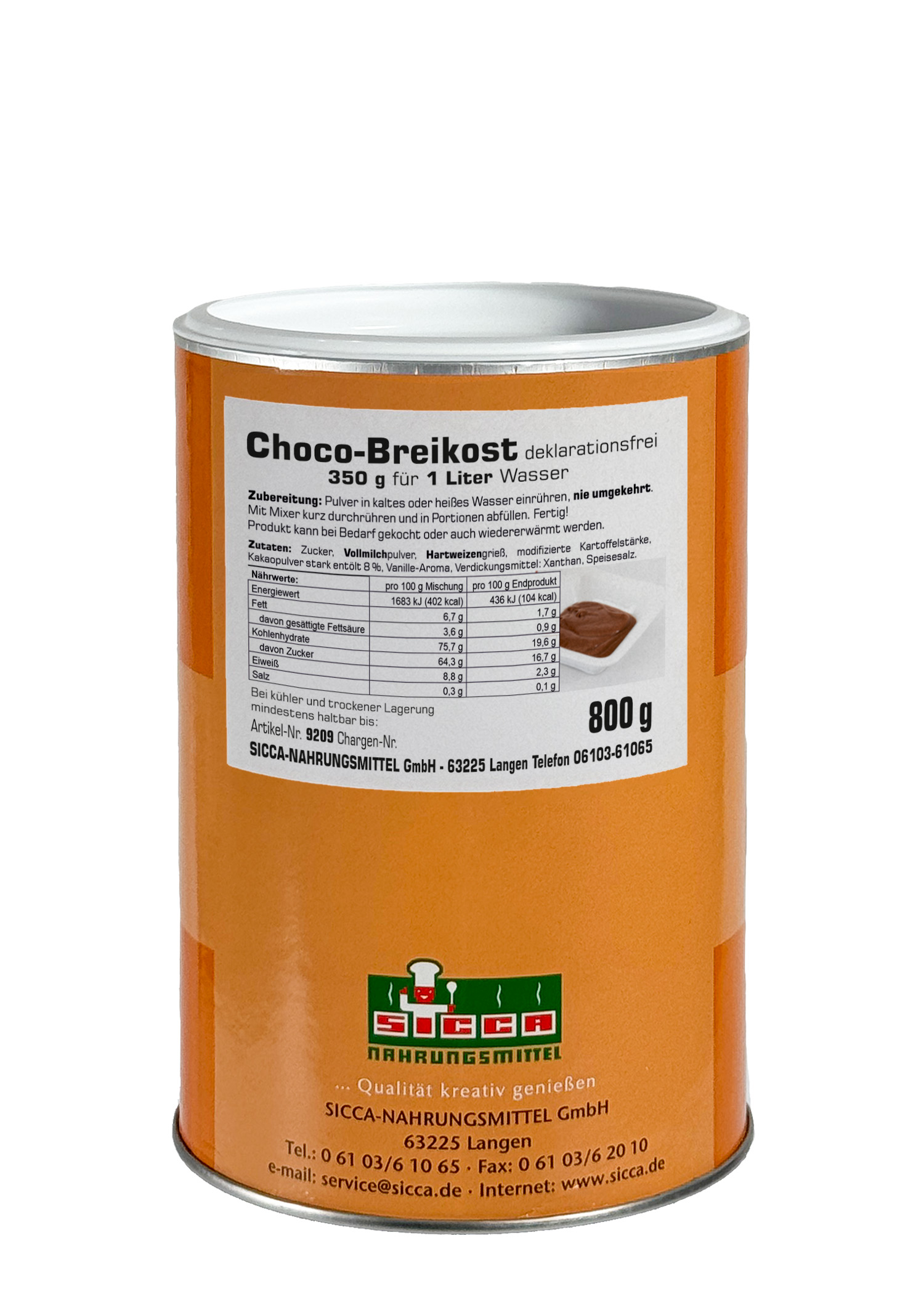 Breikost Chocolade