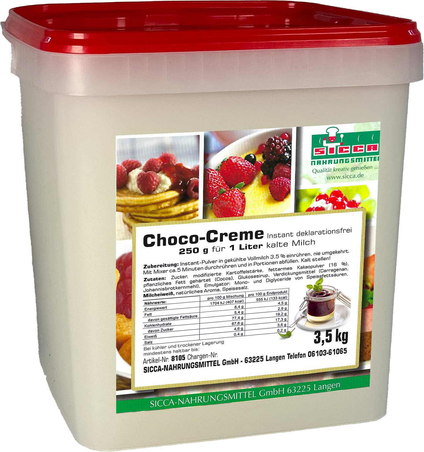 Creme-Dessert "Choco"