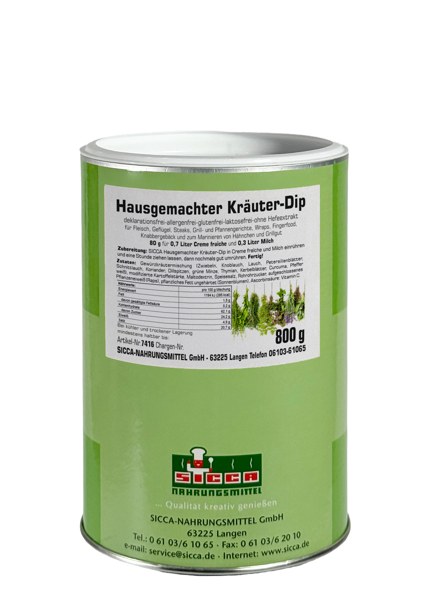 hausgemachter Kräuter-Dip