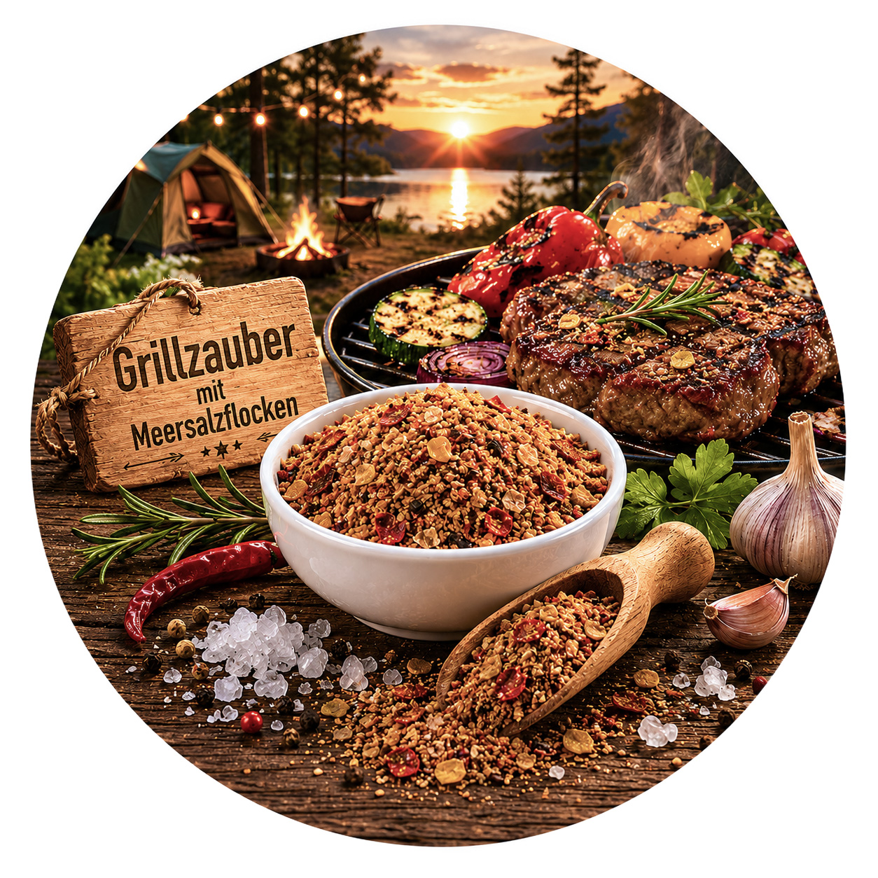Grillzauber mit Meersalzflocken