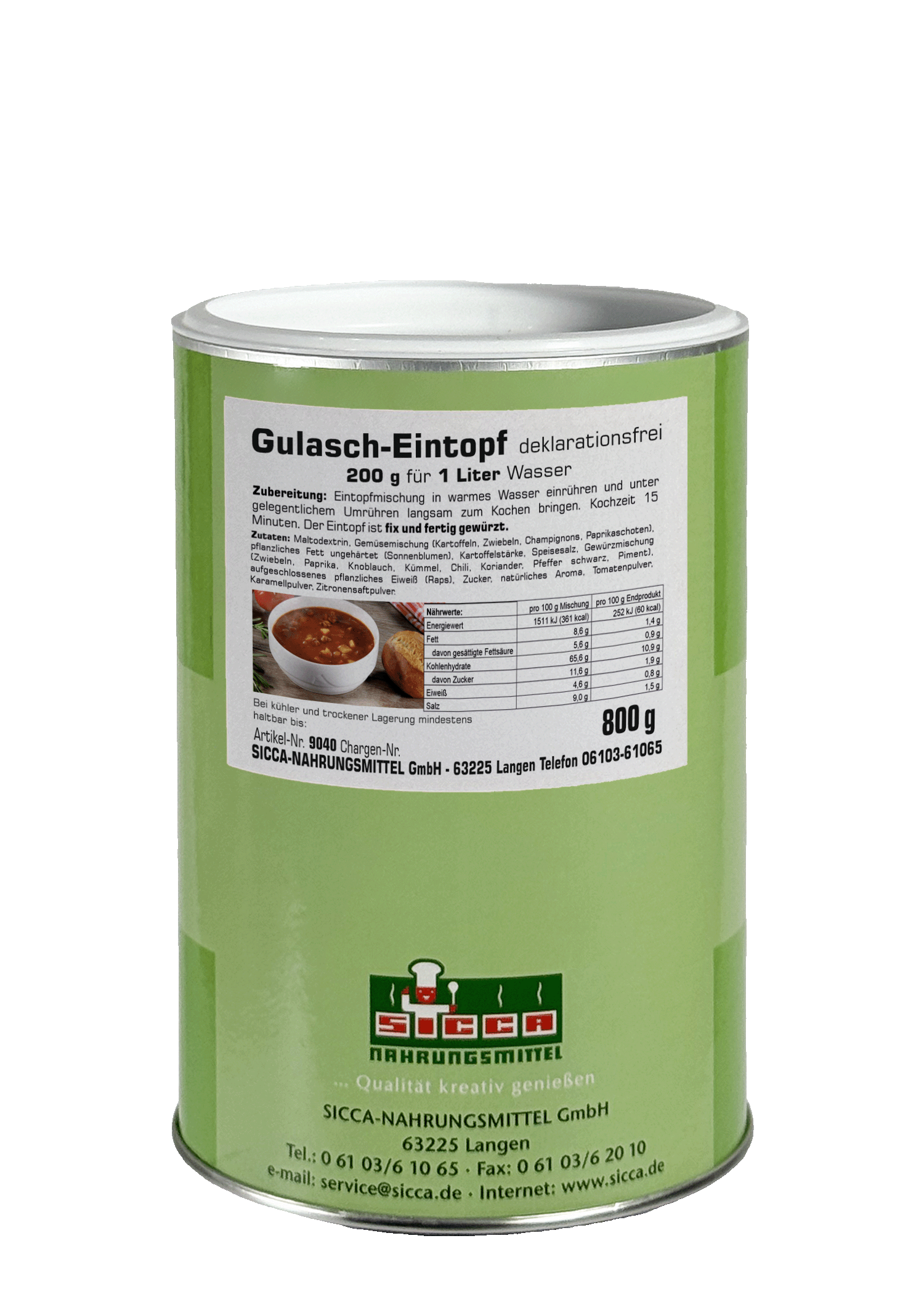 Gulasch-Eintopf vegetarisch