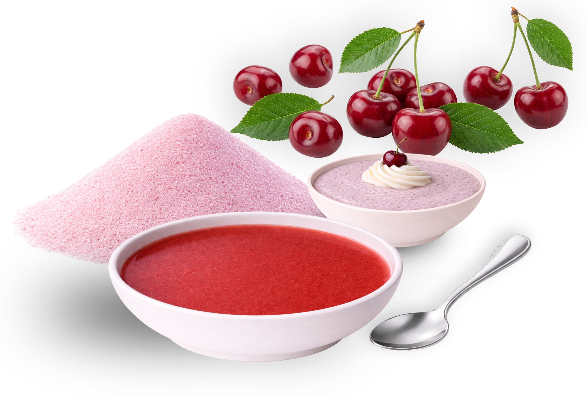 Fruchtsuppe/Dessert "Sauerkirsche" ohne Fruchtstücke