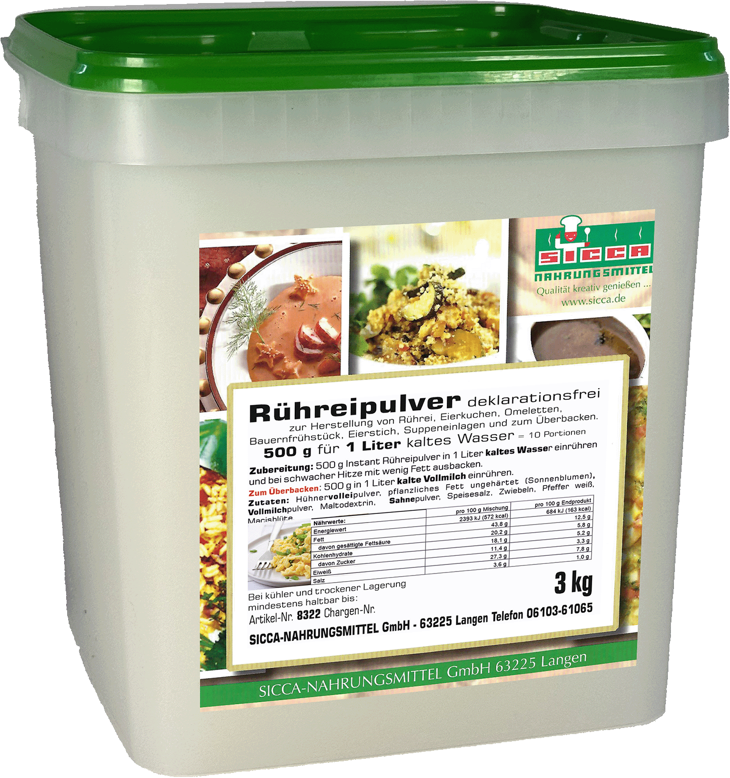 Rühreipulver
