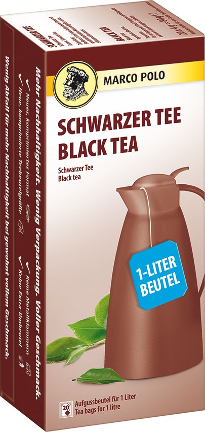 Schwarzer Tee 1-Liter Beutel