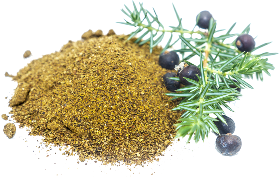 Wacholderbeeren gemahlen