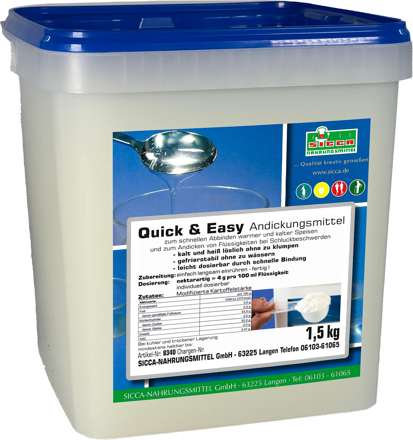 SICCA Quick & Easy-Stärke Instant