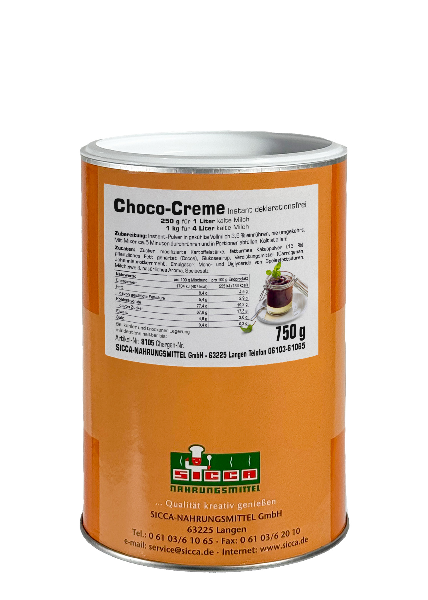 Creme-Dessert "Choco"